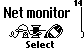 NetMonitor menu in Nokia 3310