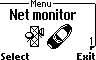 NetMonitor menu in Nokia 6310